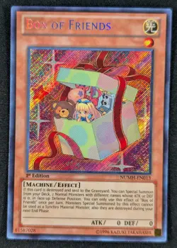 Box of Friends 1996 1st Edition Secret Rare Yugioh Card NUMH-EN013 (NM) - Image 1