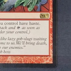 MTG - Fervor - Core Set 2013 - LP - Magic The Gathering - Rare Red Enchantment - Image 4