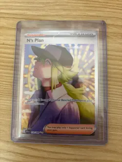 Pokemon TCG N's Plan 170/86 Special Illustration Rare Black Bolt - Image 1