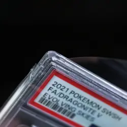 PSA 9 Pokemon 2021 FA Dragonite V Evolving Skies 192/203 Please Read Description - Image 4