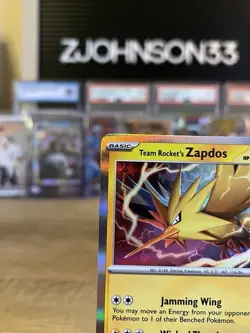Pokemon TCG | Rare Team Rocket's Zapdos #70 | Scarlet & Violet Destined Rivals - Image 2