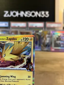 Pokemon TCG | Rare Team Rocket's Zapdos #70 | Scarlet & Violet Destined Rivals - Image 3