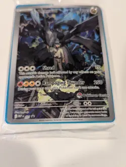 N's Zekrom 031 Ascended Heroes ETB Promo Pokemon Center Stamp - SEALED IN HAND - Image 2