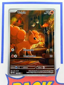 Vulpix Illustration Rare 138/132 IR Mega Evolution Pokemon TCG - Image 1