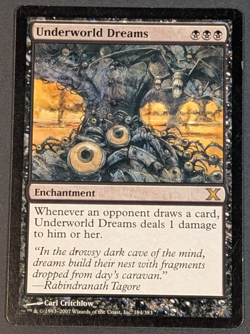 MTG - 1x Underworld Dreams - Tenth (10th) Edition - LP - Magic The Gathering 184 - Image 1