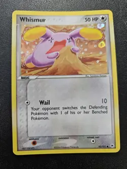 Pokemon EX Hidden Legends Whismur Reverse Holo 82/101 NEAR MINT - Image 1