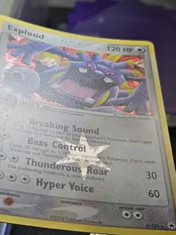 Pokemon EX Hidden Legends Exploud Reverse Holo Rare 6/101 NEAR MINT - Image 3