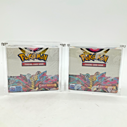 Lot of (2) Pokemon TCG SWSH Lost Origin Booster Boxes SEALED w/Acrylics - Image 1