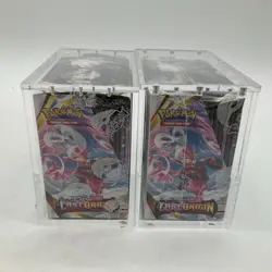 Lot of (2) Pokemon TCG SWSH Lost Origin Booster Boxes SEALED w/Acrylics - Image 4