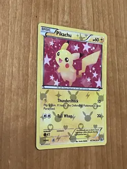 Pokemon Pikachu RC07/RC025 Radiant Collection Holo MP - Image 2