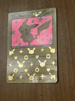 Pokemon Pikachu RC07/RC025 Radiant Collection Holo MP - Image 3