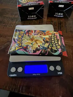 2026 Pokemon Ascended Heroes Booster Pack 23.18G (Ex Heavy) (Poss God Pack!!) - Image 1