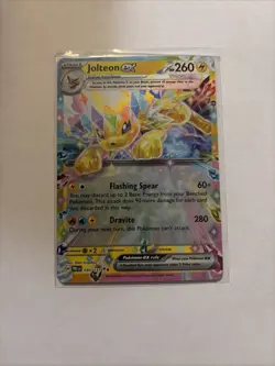 Jolteon ex 030/131 Prismatic Evolutions Double Rare Pokemon Full Art MINT - Image 1