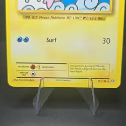 Pokemon TCG Surfing Pikachu LV.13 50 HP Evolutions 111/108 Secret Rare 2016 - Image 2