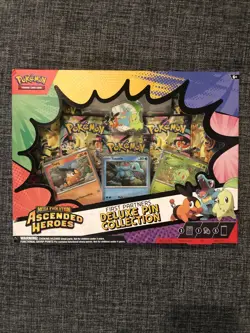 POKEMON TCG: Ascended Heroes First Partners Deluxe Pin Collection - Image 1