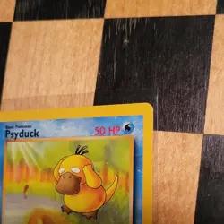 Vintage Base Set Pokemon Psyduck 53/62 Common Fossil Set 50 HP 1999 - Image 4