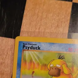 Vintage Base Set Pokemon Psyduck 53/62 Common Fossil Set 50 HP 1999 - Image 5