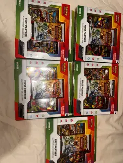 Pokemon TCG First Partner Illustration Collection Series 1 Sealed Lot of 5 Boxes - Image 1