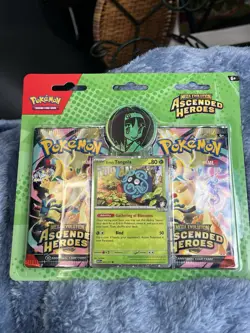 Pokemon TCG: Mega Evolution Ascended Heroes Collection (Erika) 2-Pack Blister - Image 1
