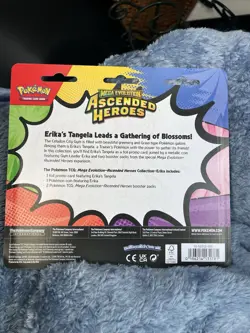 Pokemon TCG: Mega Evolution Ascended Heroes Collection (Erika) 2-Pack Blister - Image 2