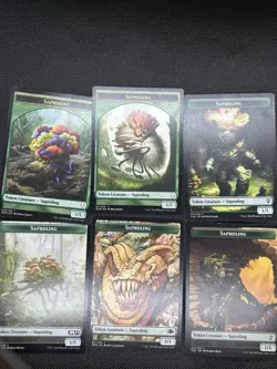 ***Saproling Tokens X6***MTG All Different! - Image 1