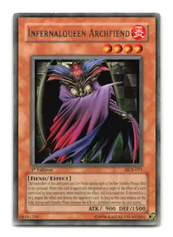 Infernalqueen Archfiend - DCR-071 1st Edition Rare - YuGiOh-LP - Image 1