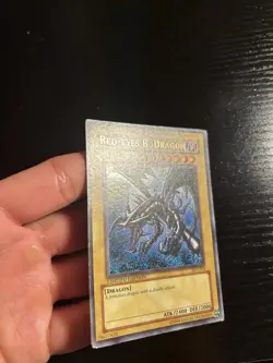 Yu-Gi-Oh Reverse Foil Red-Eyes B. Dragon BPT-005 Secret Rare Limited Edition - Image 3