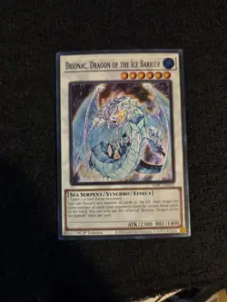 1X NM Brionac, Dragon of the Ice Barrier - SDFC-EN043 - Super Rare 1st Ed yugioh - Image 1