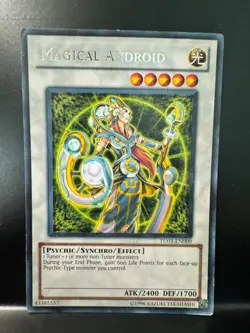 Yu-Gi-Oh! YuGiOh Magical Android TU03-EN009 Rare Unlimited LP - Image 1
