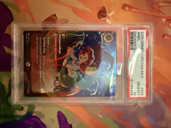 Disney Lorcana Enchanted Ariel Adventurous Collector PSA 10 - Image 1