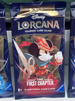 DISNEY LORCANA TCG THE FIRST CHAPTER BOOSTER PACK ART SET X3 EN01 FIRST PRINTS!! 4050368981714 - Image 3