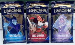 DISNEY LORCANA TCG THE FIRST CHAPTER BOOSTER PACK ART SET X3 EN01 FIRST PRINTS!! 4050368981714 - Image 5