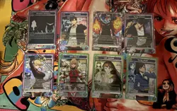 English Union Arena Solo Leveling Alt Art Lot of 8 Tusk Alt Art!! - Image 2