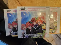 Bushiroad Weiss Schwarz The Quintessential Quintuplets Movie Booster Box 8885009407713 - Image 1