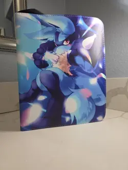 Lucario Pokemon Card Binder 900 Pocket Trading Card Binder 50 Pages Double Sided - Image 5