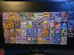 Huge 47 Card Modern Pokemon Lot- 2 Mega Attack Promos- 9 IR'S- 7 Full art- 29 Ex - Image 1