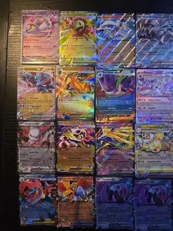 Huge 47 Card Modern Pokemon Lot- 2 Mega Attack Promos- 9 IR'S- 7 Full art- 29 Ex - Image 2
