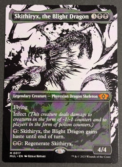 MTG Card - 1x Skithiryx the Blight Dragon - March of the Machine - NM - Magic 17 - Image 1