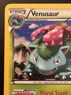 Venusaur 3/108 BW Dark Explorers Pokemon Card Holo Foil Rare LP - Image 3