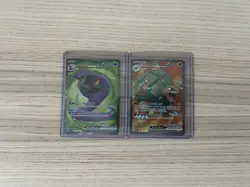 Set of 2 Pokemon 151 Ultra Rare Cards - Arbok & Golem - Image 1