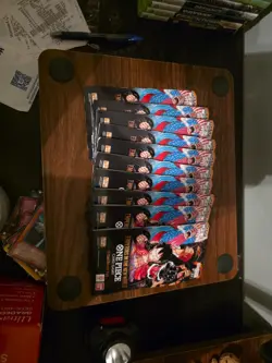 One Piece CCG Emperors In The New World Booster Pack 12 Cards Sleeved 10x Packs - Image 1