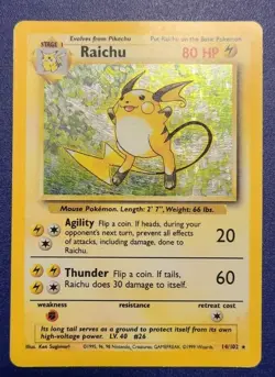 Pokemon 1999 Base Set Pikachu & Raichu Holo + (3) Macdonalds 25th Pack (12 Card) - Image 4