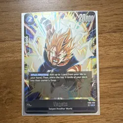 FB05-039 UC Vegeta Dragon Ball Super Card Game Battle Card 5000 HP - Image 1