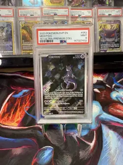 Pokemon Mewtwo 052 Sv: Scarlet & Violet Promo Cards Promo Holo PSA 9 - Image 1