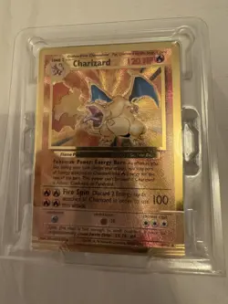 Metal Charizard (4/102) Celebrations Ultra Premium Collection Gold Pokemon Card! - Image 1