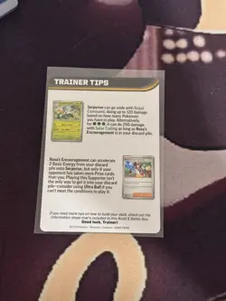 Pokemon TCG Perfect Order Trainer Tips Art Card MEGA ZYGARDE - Image 2