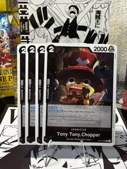 Tony Tony.Chopper (OP15-085) Adventure on Kami's Island Foil 4 Cards Bundle - Image 1