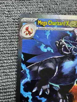 Mega Charizard X ex 125/094 Phantasmal Flames Holo Pokemon Card - Image 2