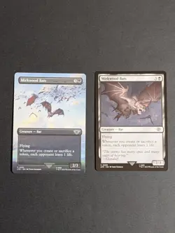 MTG - 2x Mirkwood Bats - NM - Lord of the Rings: Tales of Middle Earth - Magic - Image 2