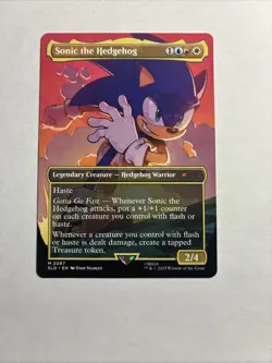 Sonic the Hedgehog - Secret Lair Drop Series MTG Plus Bonus Rare!!! - Image 1